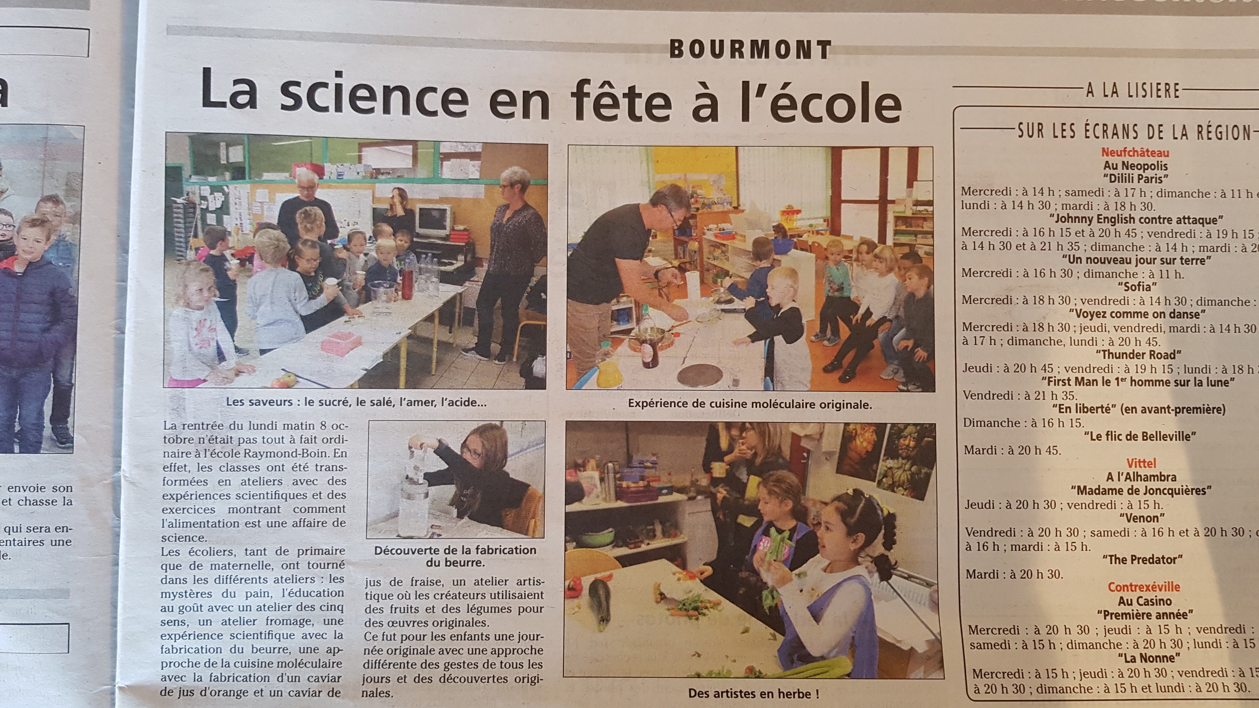 SAPERE-FETE SCIENCE Bourmont