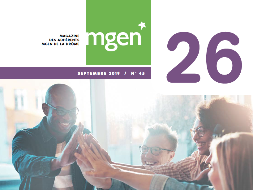 SAPERE Taste Classes: MGEN Drôme magazine (Sept 2019)