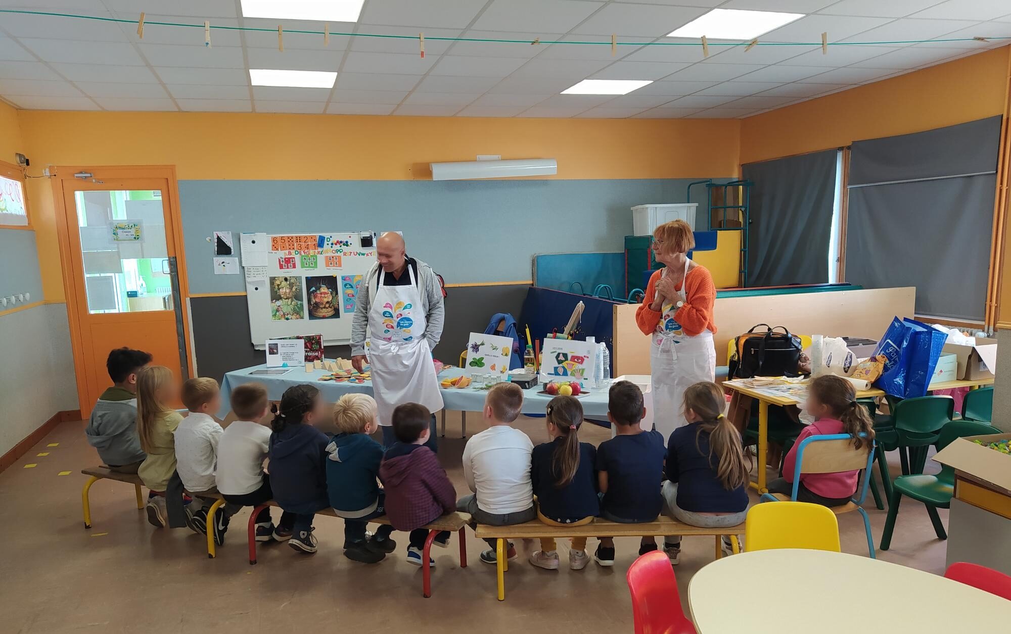 Actions sapere les classes du goût dans le cadre du partenariat PAT (Projet Alimentaire Territorial) AGGLO ST LÔ